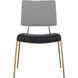 Brinley Gold / Nightfall Black / Chacha Grey Dining Chair
